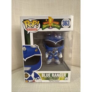 Power Rangers Funko POP! TV Blue Ranger Vinyl Figure #363 New BOX DAMAGE